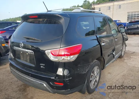 2013 Nissan Pathfinder Sl from USA, damaged, VIN 5N1AR2MM4DC682903